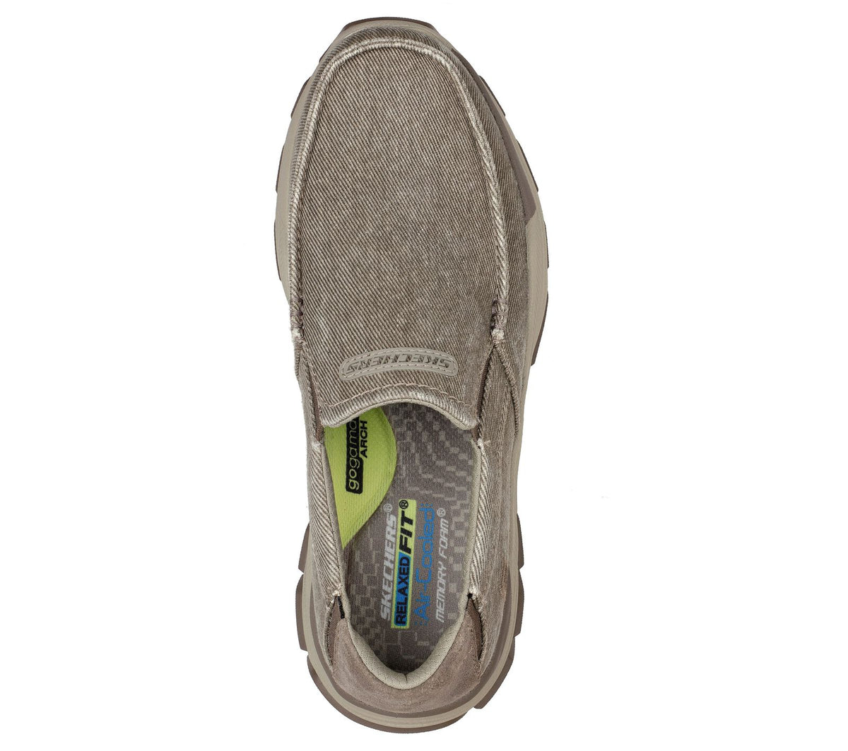 Skechers memory foam hot sale relaxed fit