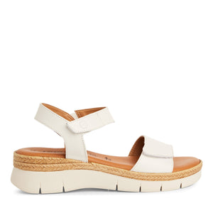 Tamaris | 28220 | Leather Sandals | White