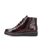 44902-35 Ankle Boot | Patent Bordeaux