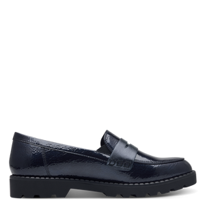 Tamaris 24312 Loafer | Navy Patent