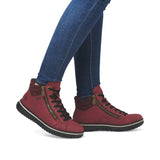 Z4263-35 Water Resistant Ankle Boot | Red