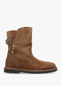 Birkenstock Ankle Boot | Uppsala Shearling | Dark Tea