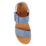 Cher | Flat Sandal | Blue