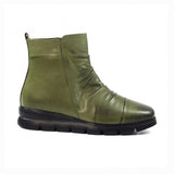 Lazy Dogz | Florida Leather Ankle Boot | Green