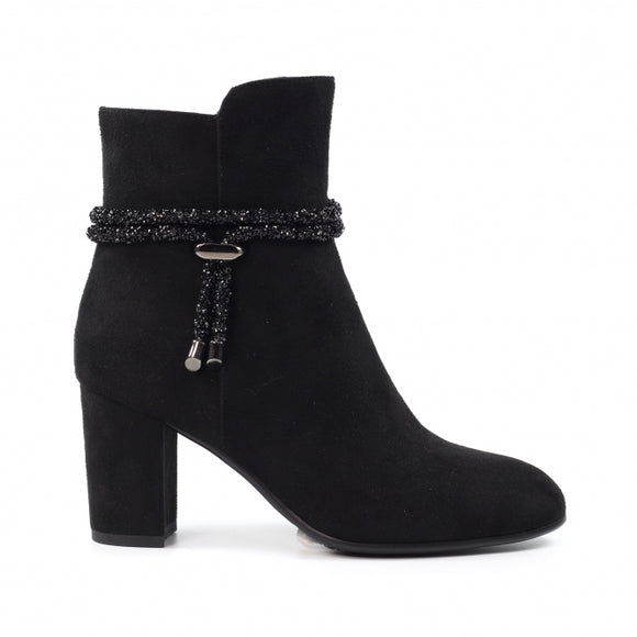 Fonda Black Ankle Boot | GLX001BK