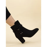 Fonda Black Ankle Boot | GLX001BK