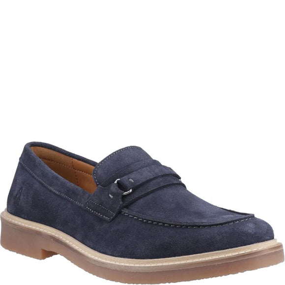 Hush Puppies | Gryffin Loafer | Suede | Navy