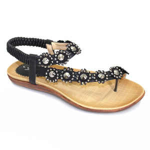 Charlotte II Sandal | Navy