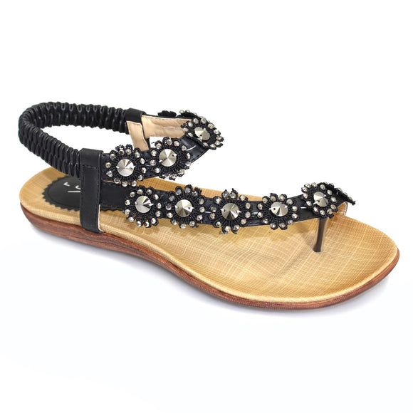 Charlotte II Sandal | Navy