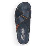 Rieker 21098 Mens Sandal | Blue