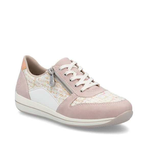 Rieker | N1100-31 | Sneaker | Off White/Apricot