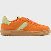 Tamaris | 23788 | Orange Suede Leather Sneaker